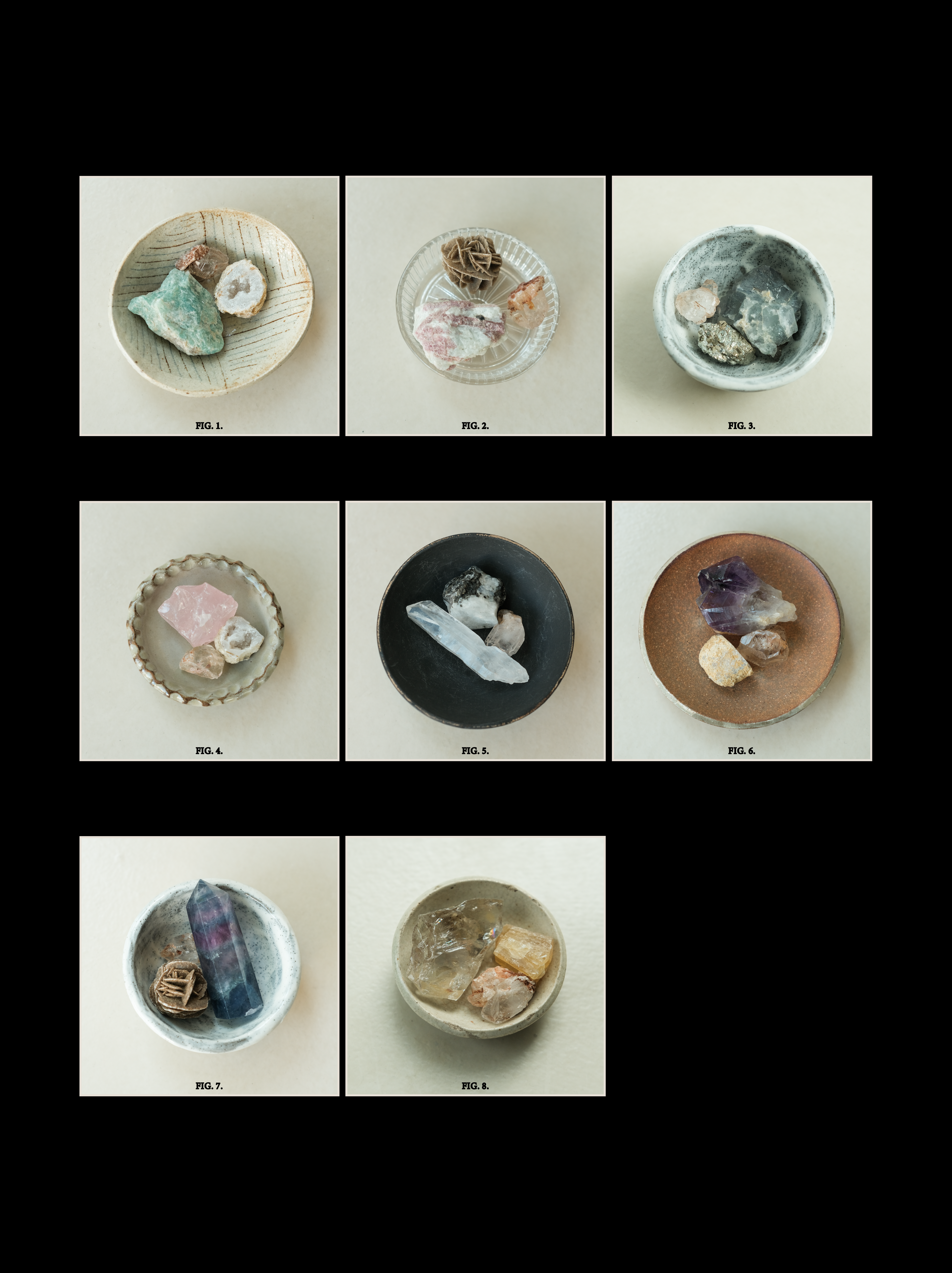 TREASURES of TIME | Minerals & Plate Set