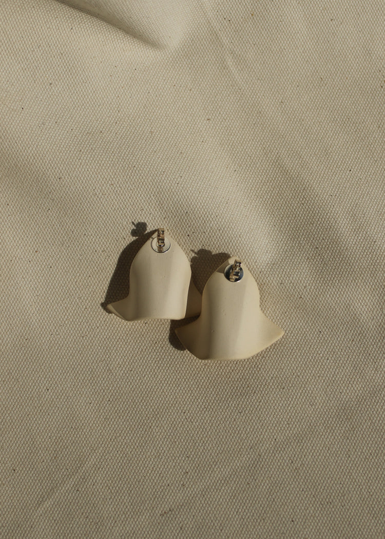 Ventania Earrings (Gloss White)