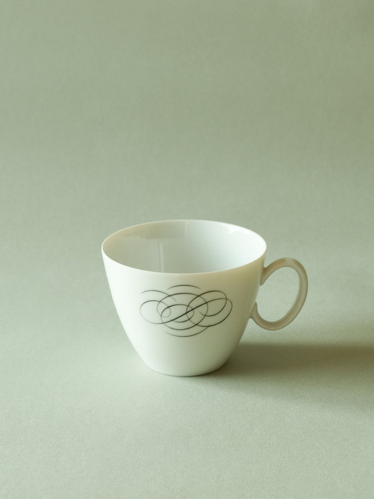 Vintage Raymond Loewy Rosenthal Tea Cup & Creamer