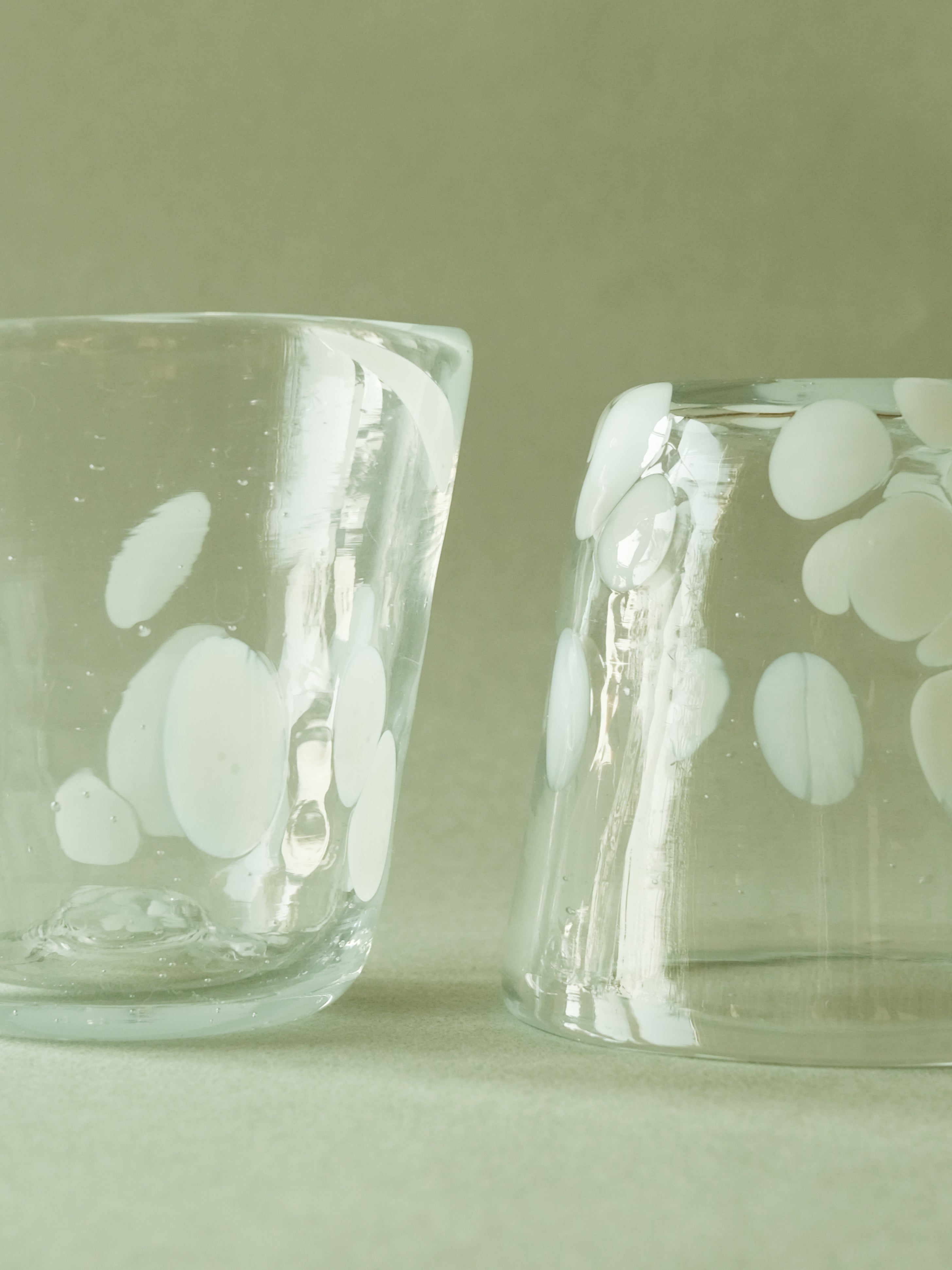 Vintage Hand Blown Glasses