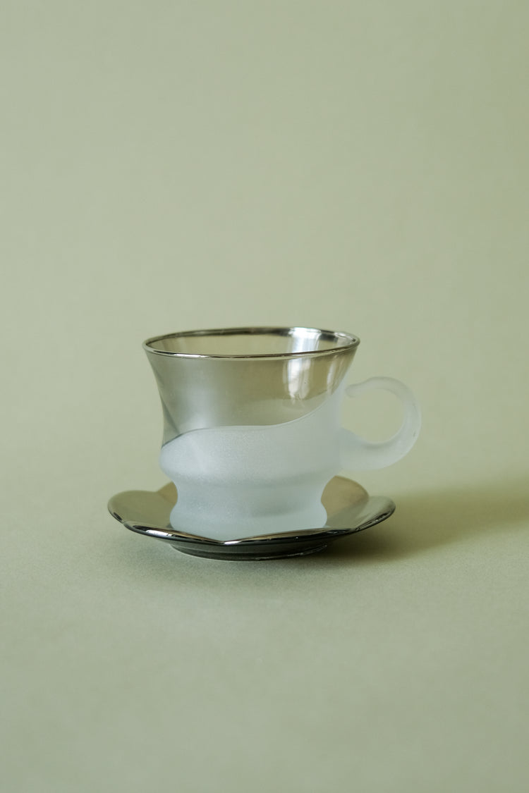 Vintage MCM Frosted Espresso Cup